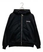 SUPPLIERサプライヤー）の古着「ジップパーカー」｜ブラック
