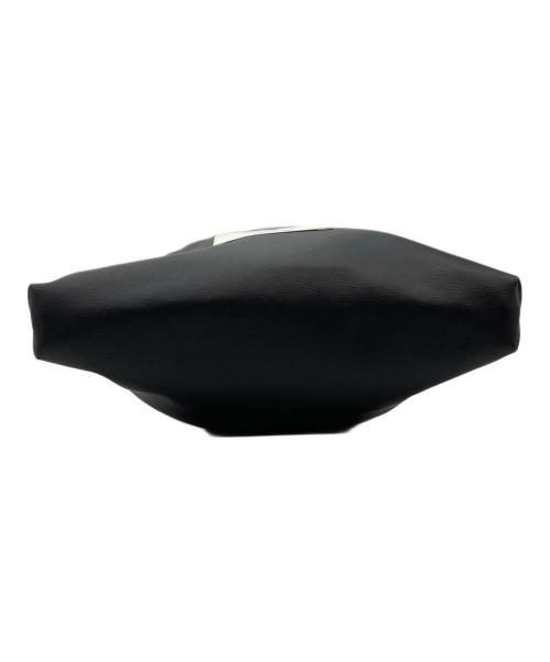 beautiful people（ビューティフルピープル）beautiful people (ビューティフルピープル) フェイクレザーショルダーバッグ ブラックの古着・服飾アイテム