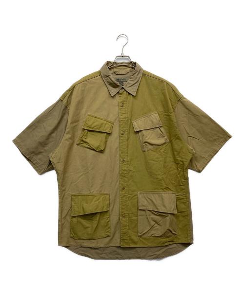 NIGEL CABOURN（ナイジェルケーボン）NIGEL CABOURN (ナイジェルケーボン) DESERT ARMY SHIRT ベージュ サイズ:52の古着・服飾アイテム