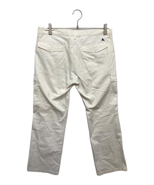 BURBERRY BLACK LABEL（バーバリーブラックレーベル）BURBERRY BLACK LABEL (バーバリーブラックレーベル) カーゴパンツ ホワイト サイズ:W33の古着・服飾アイテム