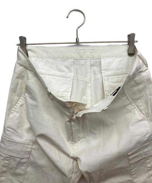 BURBERRY BLACK LABEL（バーバリーブラックレーベル）BURBERRY BLACK LABEL (バーバリーブラックレーベル) カーゴパンツ ホワイト サイズ:W33の古着・服飾アイテム