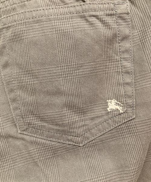 BURBERRY BLACK LABEL（バーバリーブラックレーベル）BURBERRY BLACK LABEL (バーバリーブラックレーベル) チェックパンツ ブラック サイズ:Ｗ31の古着・服飾アイテム