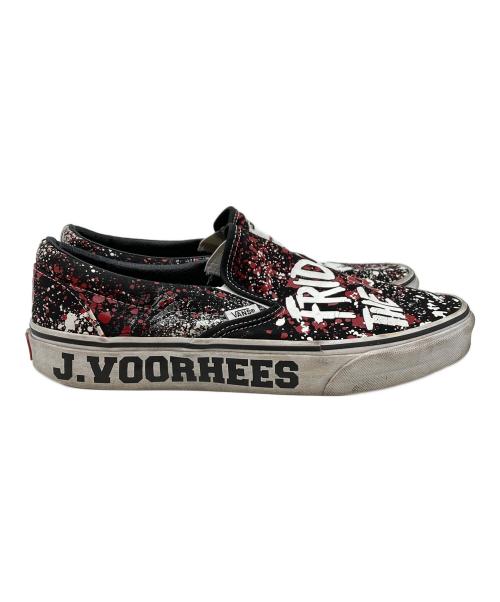 VANS（ヴァンズ）VANS (バンズ) ハウス オブ テラー × クラシックスリッポン '13日の金曜日' ブラック サイズ:27.5の古着・服飾アイテム