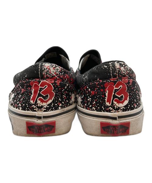 VANS（ヴァンズ）VANS (バンズ) ハウス オブ テラー × クラシックスリッポン '13日の金曜日' ブラック サイズ:27.5の古着・服飾アイテム