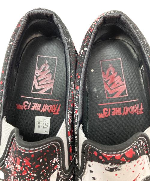 VANS（ヴァンズ）VANS (バンズ) ハウス オブ テラー × クラシックスリッポン '13日の金曜日' ブラック サイズ:27.5の古着・服飾アイテム