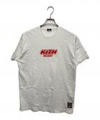 KITHキス）の古着「ロゴプリントTシャツ」｜ホワイト