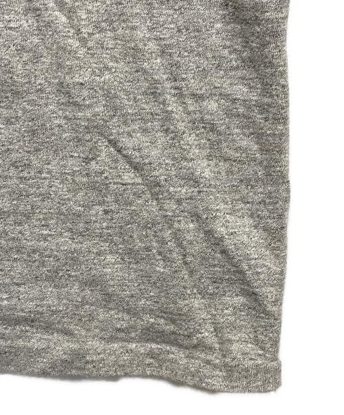 WAREHOUSE（ウエアハウス）WAREHOUSE (ウエアハウス) リンガーTシャツ グレー サイズ:LARGEの古着・服飾アイテム