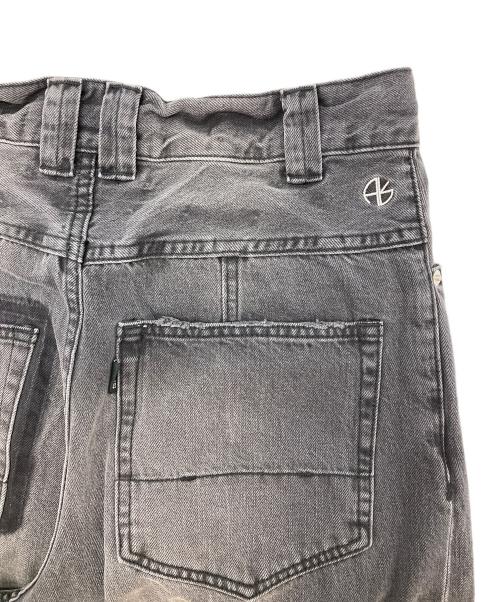 Adam et Rope（アダム エ ロペ）Adam et Rope (アダム エ ロペ) ワイドデニムパンツ ブラック サイズ:38 未使用品の古着・服飾アイテム