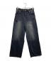 Adam et Rope（アダム エ ロペ）の古着「ワイドデニムパンツ」｜ブラック