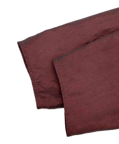 HARE（ハレ）HARE (ハレ) Satin open collar big silhouette shirt パープル サイズ:Fの古着・服飾アイテム