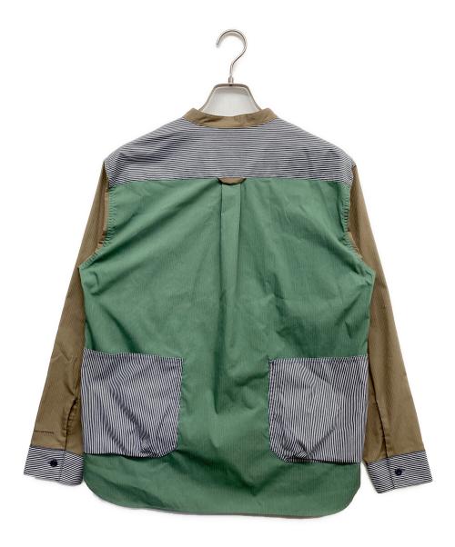 Columbia（コロンビア）Columbia (コロンビア) 長袖シャツ グリーン サイズ:Mの古着・服飾アイテム