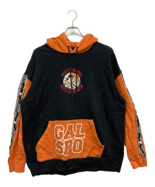 GALFY（ガルフィー）GALFY (ガルフィー) 刺繍パーカー ブラック サイズ:XLの古着・服飾アイテム