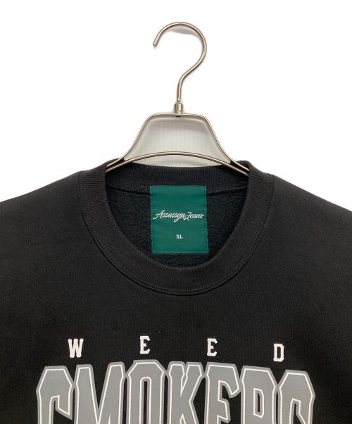 ASSASSYN JEANZ（アサシンジーンズ）ASSASSYN JEANZ (アサシンジーンズ) クルーネックスウェット ブラック サイズ:XLの古着・服飾アイテム