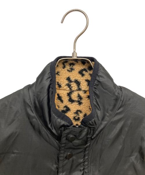 SUPREME（シュプリーム）Supreme (シュプリーム) LEOPARD FLEECE REVERSIBLE JACKET ブラウン×ブラック サイズ:Sの古着・服飾アイテム