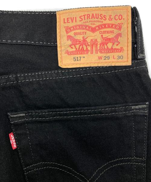 LEVI'S（リーバイス）LEVI'S (リーバイス) 517デニムパンツ ブラック サイズ:W29 L30の古着・服飾アイテム