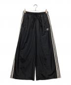 adidasアディダス）の古着「ファイヤーバード オーバーサイズド トラックパンツ」｜ブラック