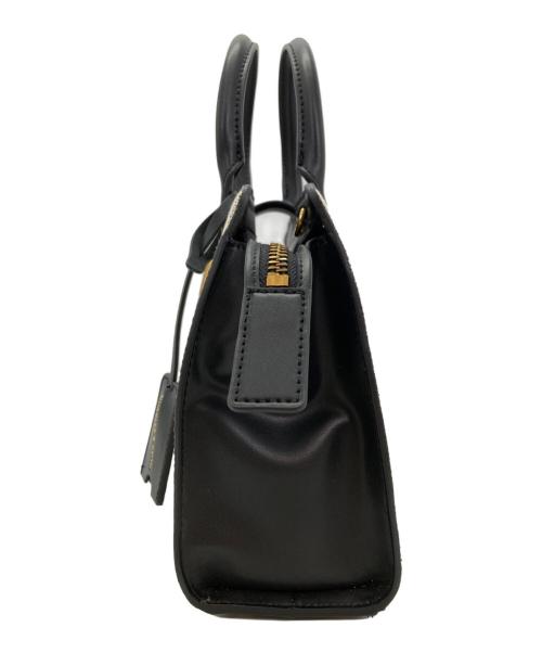 CHARLES & KEITH（チャールズアンドキース）CHARLES & KEITH (チャールズ＆キース) セシアメタリックトートバッグ ブラック×ベージュの古着・服飾アイテム