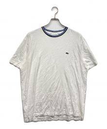 LACOSTE（ラコステ）の古着「Tシャツ」｜ホワイト