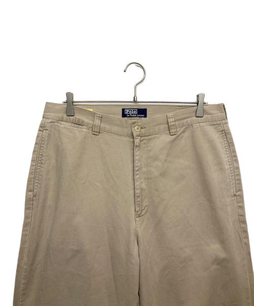 POLO RALPH LAUREN（ポロ・ラルフローレン）POLO RALPH LAUREN (ポロ・ラルフローレン) チノパン ベージュ サイズ:34×32の古着・服飾アイテム
