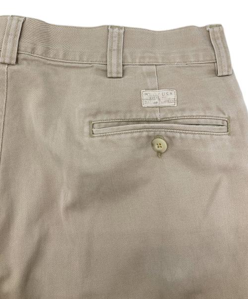 POLO RALPH LAUREN（ポロ・ラルフローレン）POLO RALPH LAUREN (ポロ・ラルフローレン) チノパン ベージュ サイズ:34×32の古着・服飾アイテム