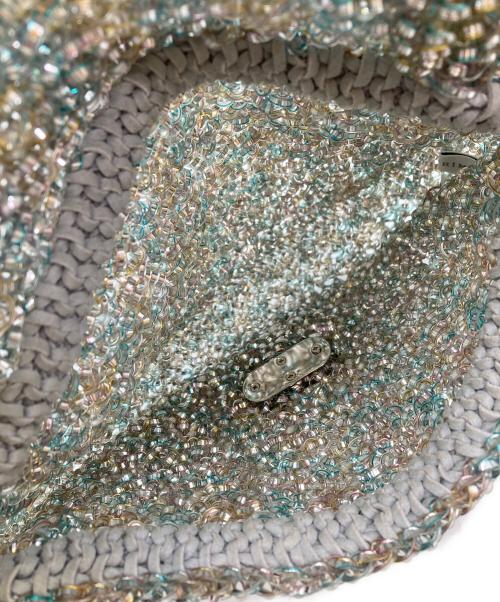 ANTEPRIMA（アンテプリマ）ANTEPRIMA (アンテプリマ) ワイヤーハンドバッグ ブルーの古着・服飾アイテム