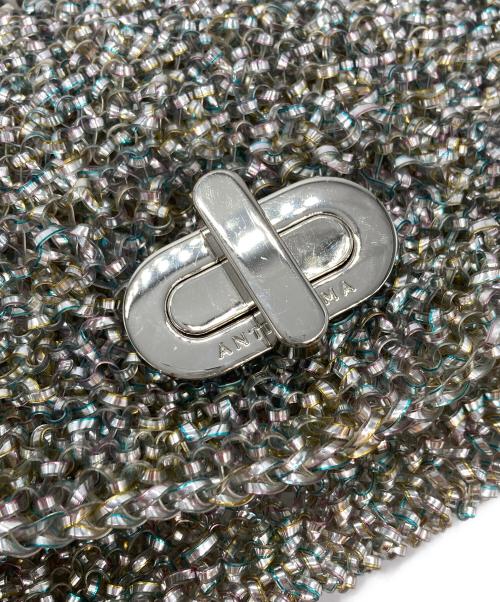 ANTEPRIMA（アンテプリマ）ANTEPRIMA (アンテプリマ) ワイヤーハンドバッグ ブルーの古着・服飾アイテム