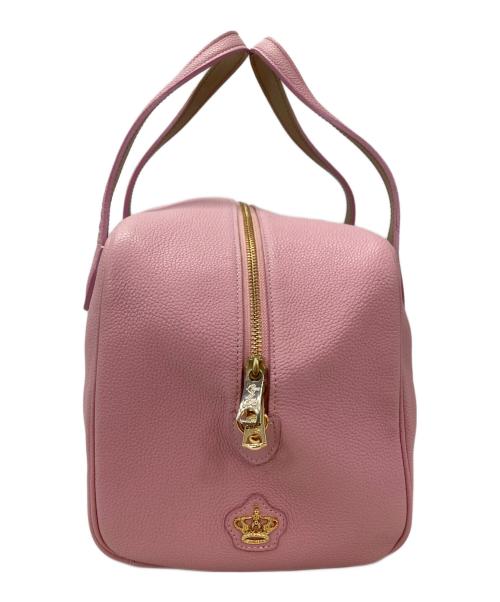 A.D.M.J.（エーディーエムジェイ）A.D.M.J. (エーディーエムジェイ) ハンドバッグ ピンクの古着・服飾アイテム