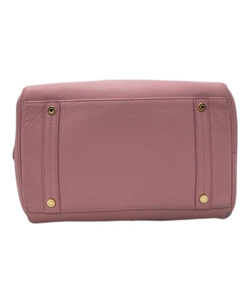 A.D.M.J.（エーディーエムジェイ）A.D.M.J. (エーディーエムジェイ) ハンドバッグ ピンクの古着・服飾アイテム