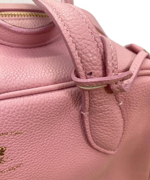 A.D.M.J.（エーディーエムジェイ）A.D.M.J. (エーディーエムジェイ) ハンドバッグ ピンクの古着・服飾アイテム