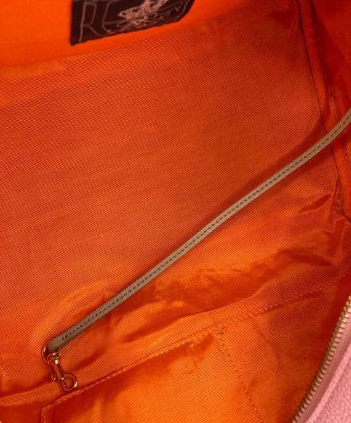 A.D.M.J.（エーディーエムジェイ）A.D.M.J. (エーディーエムジェイ) ハンドバッグ ピンクの古着・服飾アイテム