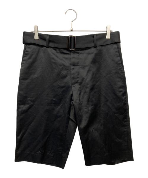 DRIES VAN NOTEN（ドリスヴァンノッテン）DRIES VAN NOTEN (ドリスヴァンノッテン) ハーフパンツ ブラック サイズ:48の古着・服飾アイテム