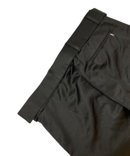 DRIES VAN NOTEN（ドリスヴァンノッテン）DRIES VAN NOTEN (ドリスヴァンノッテン) ハーフパンツ ブラック サイズ:48の古着・服飾アイテム