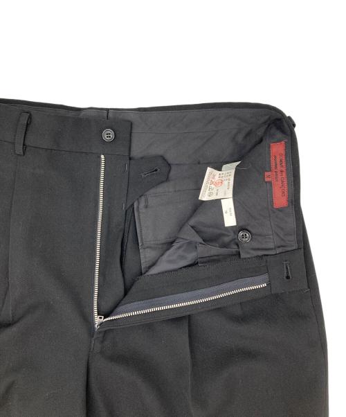 COMME des GARCONS HOMME DEUX（コムデギャルソン オム ドゥ）COMME des GARCONS HOMME DEUX (コムデギャルソン オム ドゥ) 80ｓ2タックスラックスパンツ ブラック サイズ:Mの古着・服飾アイテム