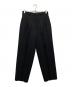 COMME des GARCONS HOMME DEUX（コムデギャルソン オム ドゥ）の古着「80ｓ2タックスラックスパンツ」｜ブラック