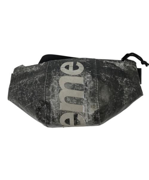 SUPREME（シュプリーム）Supreme (シュプリーム) ウォータープルーフリフレクティブウエストバッグ ブラックの古着・服飾アイテム
