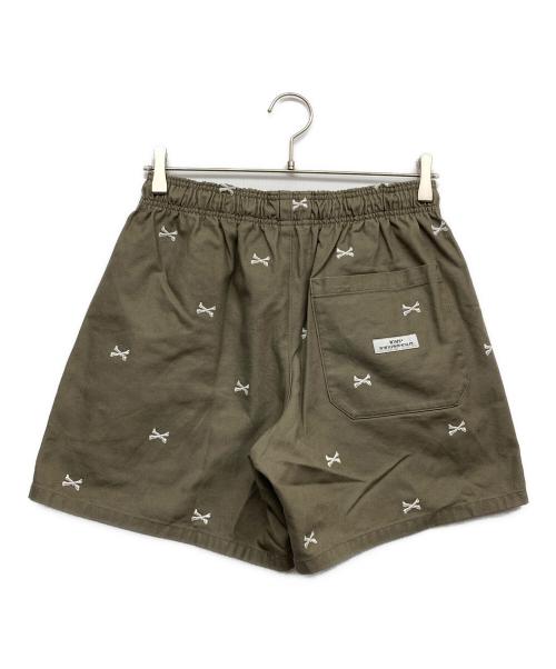 WTAPS（ダブルタップス）WTAPS (ダブルタップス) クロスボーン ショートパンツ ベージュ サイズ:2の古着・服飾アイテム
