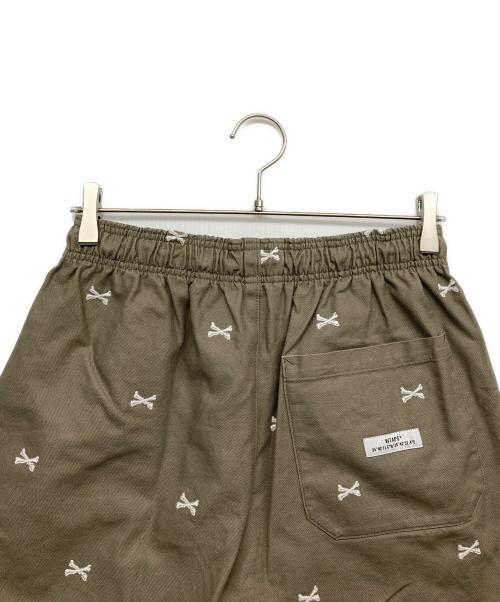 WTAPS（ダブルタップス）WTAPS (ダブルタップス) クロスボーン ショートパンツ ベージュ サイズ:2の古着・服飾アイテム