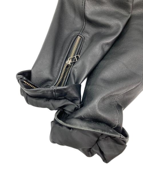 Collective（コレクティブ）Collective (コレクティブ) レザージャケット ブラック サイズ:2の古着・服飾アイテム