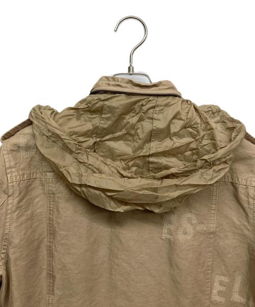 DIESEL（ディーゼル）DIESEL (ディーゼル) M-65ジャケット ベージュ サイズ:Sの古着・服飾アイテム