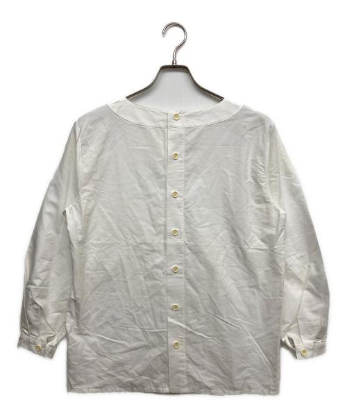 Christian Dior（クリスチャン ディオール）Christian Dior (クリスチャン ディオール) 2WAYレースブラウス ホワイト サイズ:Мの古着・服飾アイテム