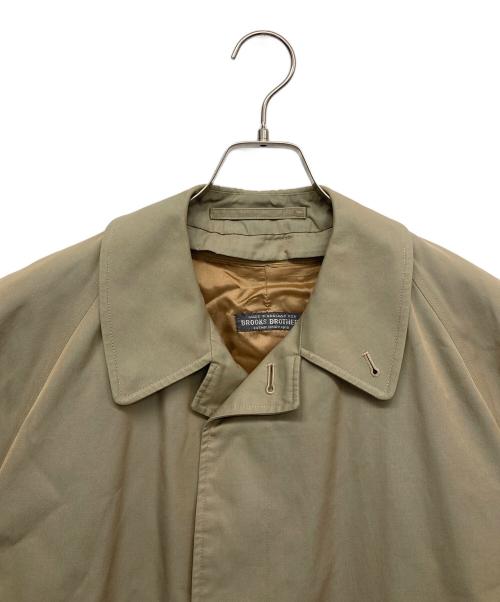 BROOKS BROTHERS（ブルックスブラザーズ）BROOKS BROTHERS (ブルックスブラザーズ) 70ｓライナー付ステンカラーコート ベージュ サイズ:38の古着・服飾アイテム