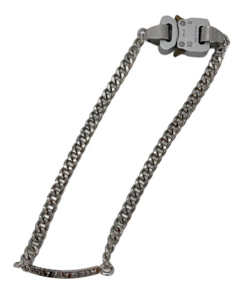 1017 ALYX 9SM（テンセブンティーン アリクス ナインエスエム）1017 ALYX 9SM (アリクス) チェーンネックレス シルバーの古着・服飾アイテム