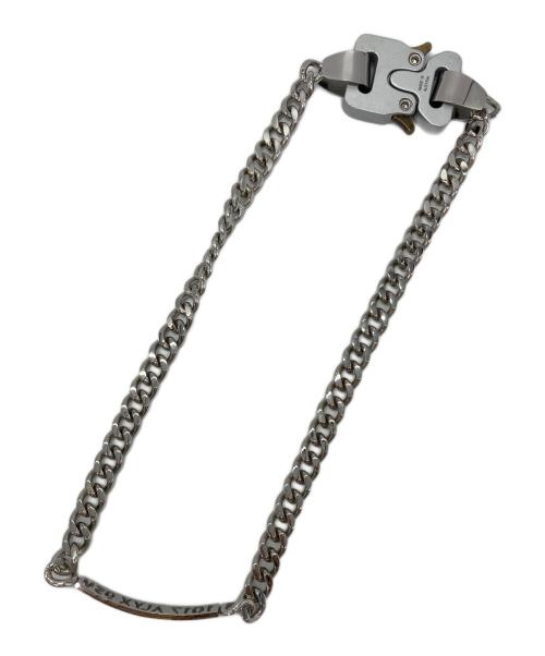 1017 ALYX 9SM（テンセブンティーン アリクス ナインエスエム）1017 ALYX 9SM (アリクス) チェーンネックレス シルバーの古着・服飾アイテム