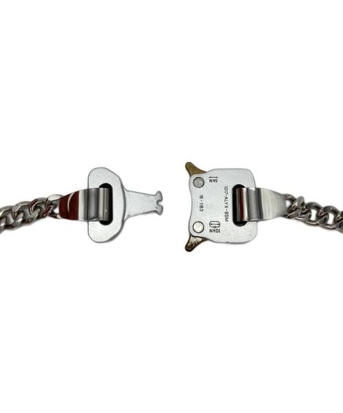 1017 ALYX 9SM（テンセブンティーン アリクス ナインエスエム）1017 ALYX 9SM (アリクス) チェーンネックレス シルバーの古着・服飾アイテム