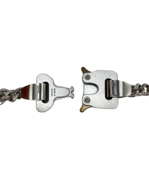 1017 ALYX 9SM（テンセブンティーン アリクス ナインエスエム）1017 ALYX 9SM (アリクス) チェーンネックレス シルバーの古着・服飾アイテム