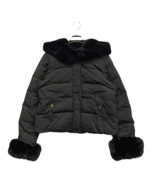 GRACE CONTINENTAL（（グレースコンチネンタル）GRACE CONTINENTAL (グレースコンチネンタル) ダウンジャケット ブラック サイズ:38の古着・服飾アイテム