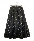 CELFORDセルフォード）の古着「バリエーションフレアスカート」｜ブラック