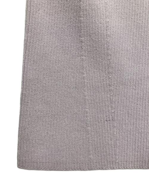 FRAY ID.（フレイアイディー）FRAY ID. (フレイアイディー) ドレープデコルテリブプルオーバー ピンク サイズ:F 未使用品の古着・服飾アイテム