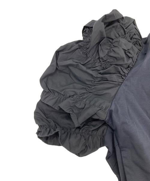 CELFORD（セルフォード）CELFORD (セルフォード) シャーリングスリーブカットソープルオーバー ブラック サイズ:38 未使用品の古着・服飾アイテム