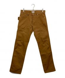 BOTTEGA VENETA（ボッテガベネタ）の古着「ダック地ペインターパンツ」｜ブラウン